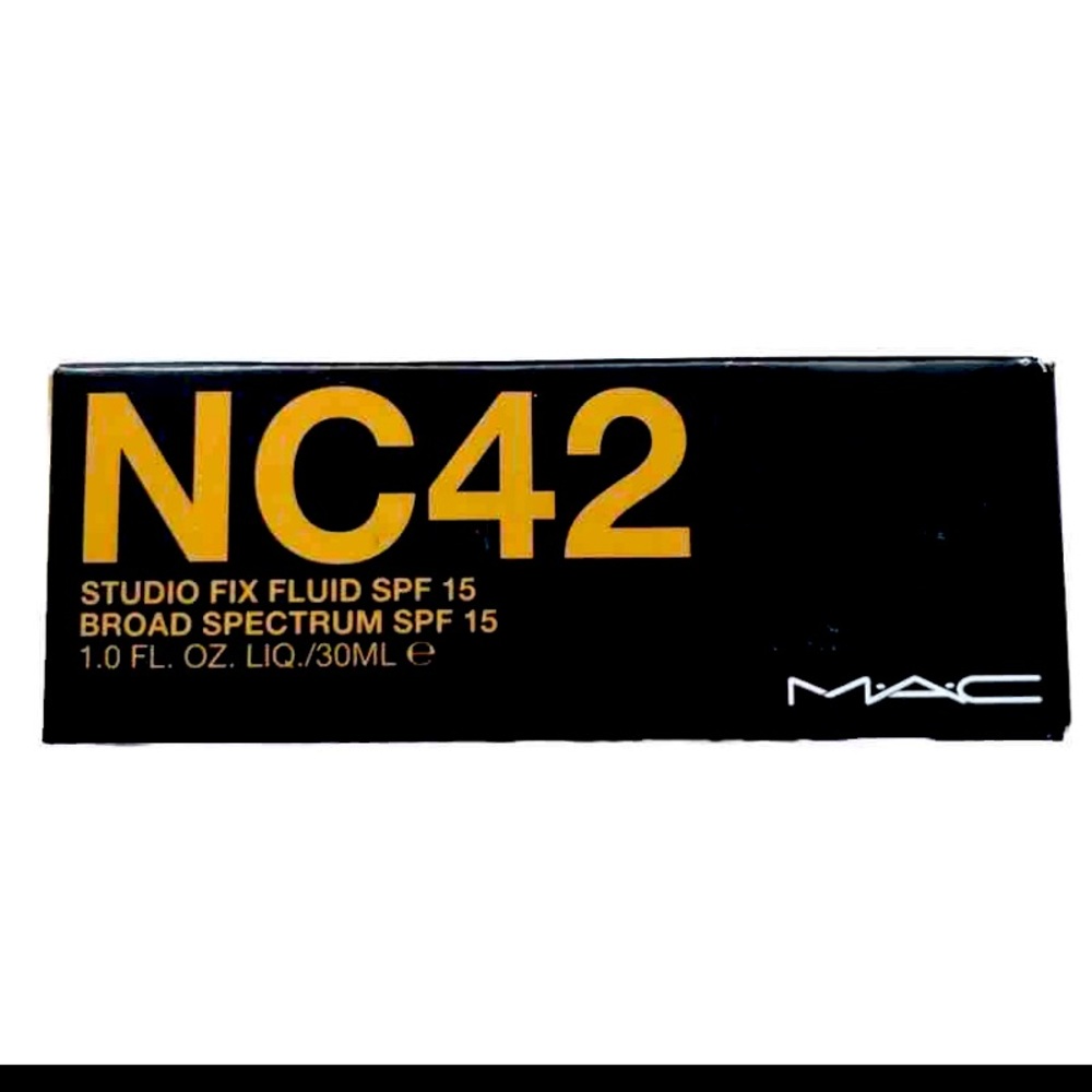 Never Used -shade NC42- Studio Fix Fluid SPF 15 1.0 FL. OZ.
